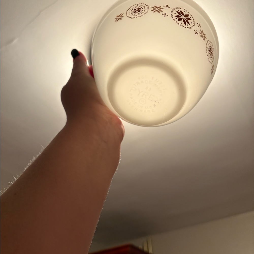 Vintage Pyrex Town and Country Mixing Bowl 401 - Picture 5 of 6